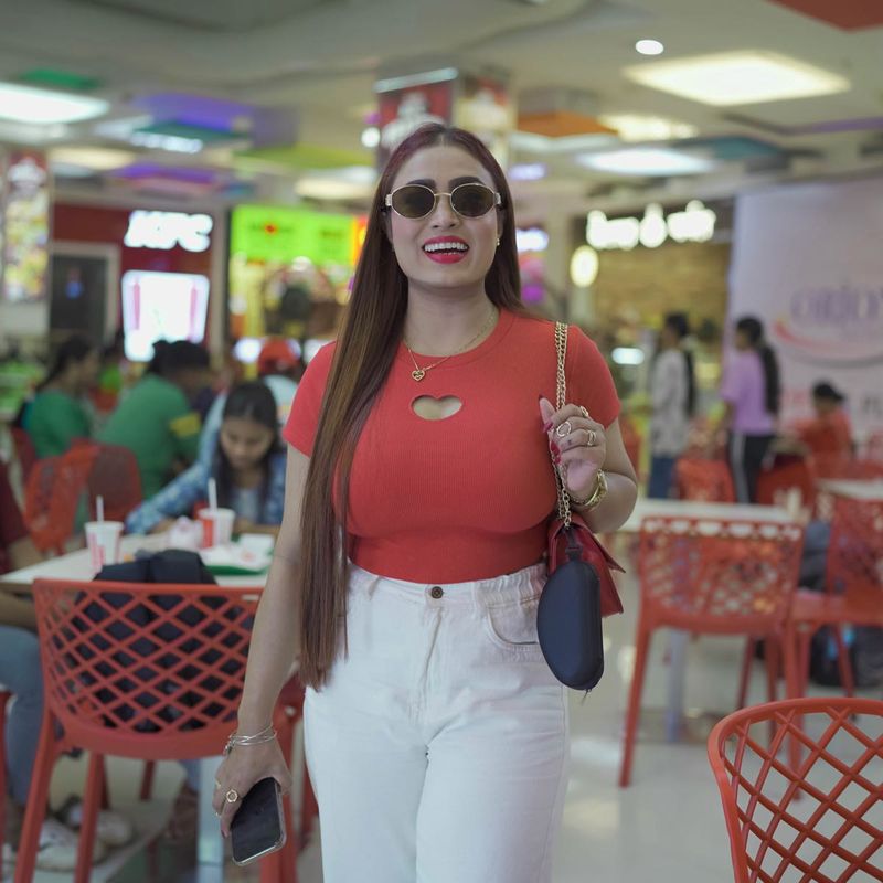 Heart Cutout  Crop Top