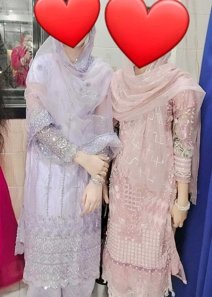 Lavender Embellished Suit