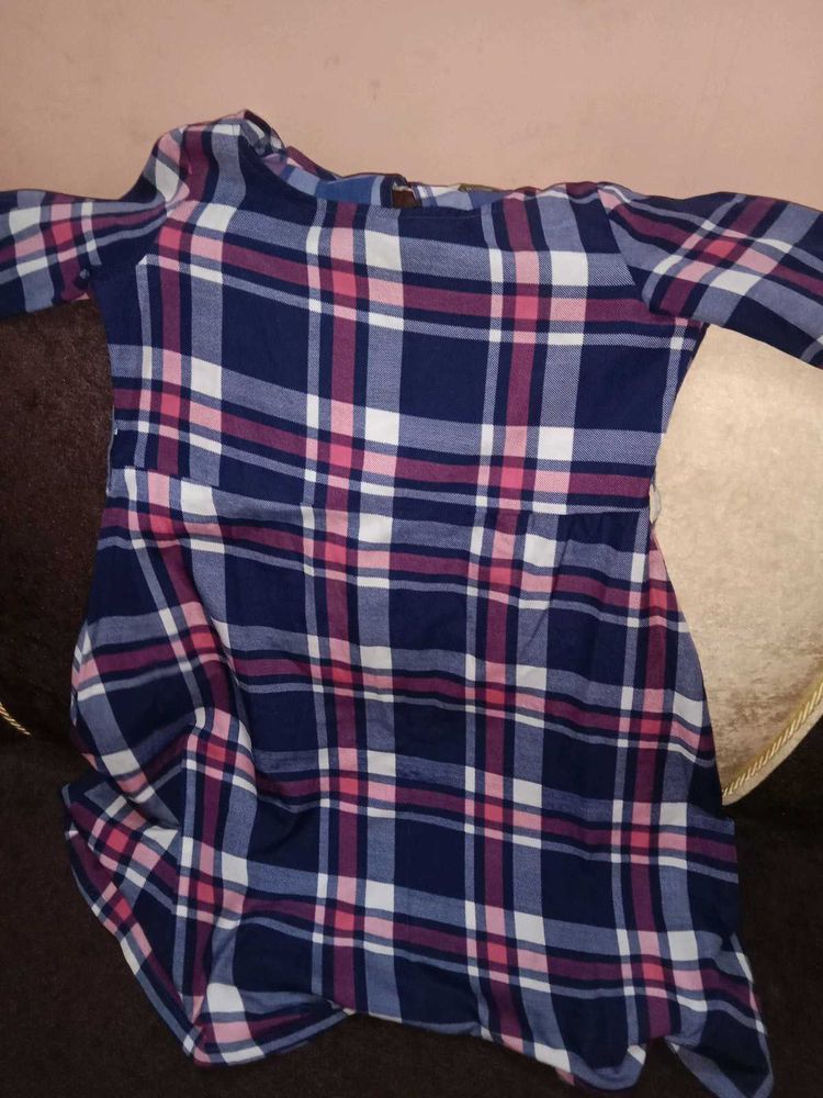 Plaid Dress