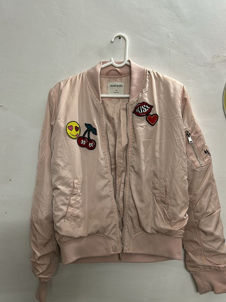 Pink Puffer Jacket