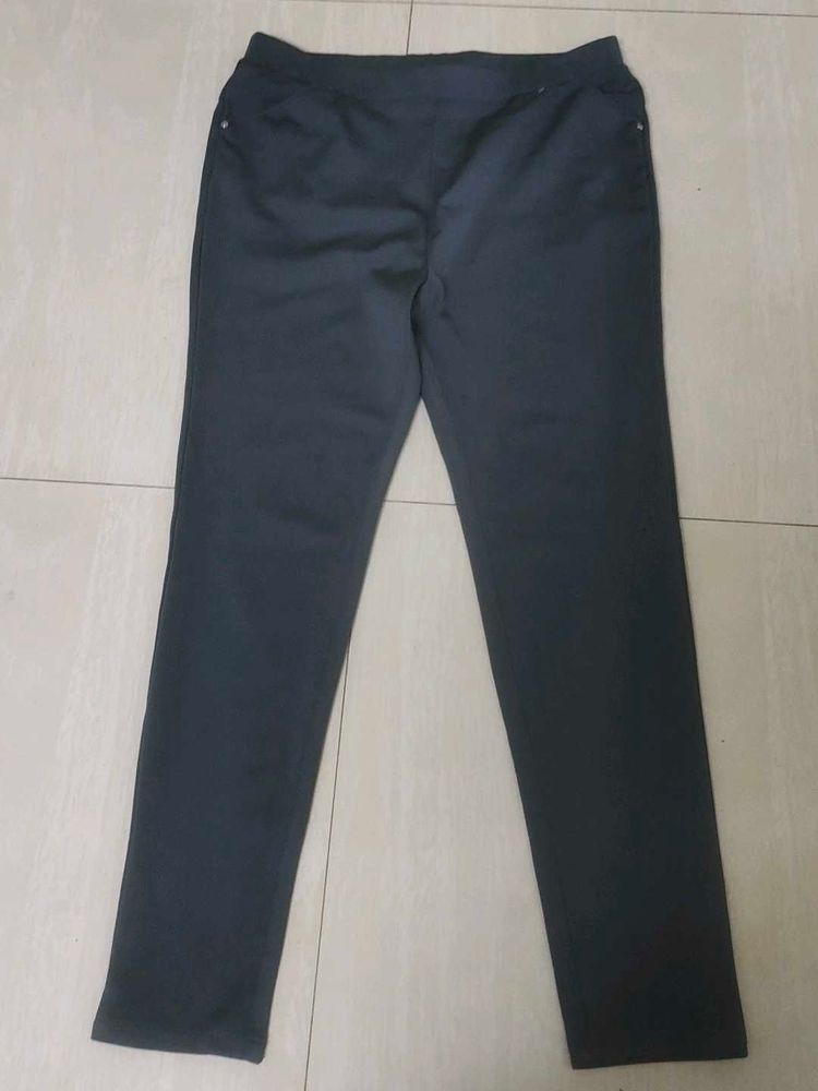 Comfy dark grey Casual Pants