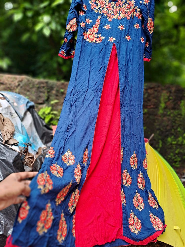 Cute Long Layered Gown