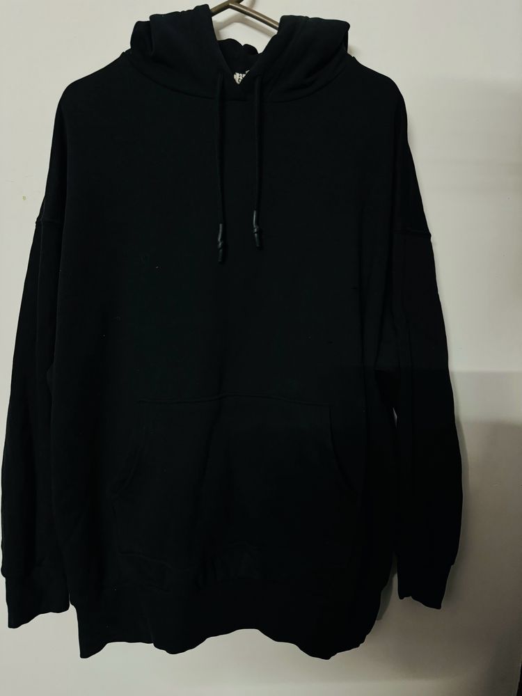 Oversized Black H&amp;M Hoodie