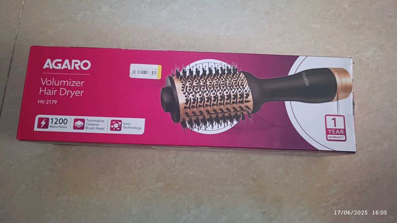 Agaro Volumizer Hair Dryer- Blow Dryer Brush