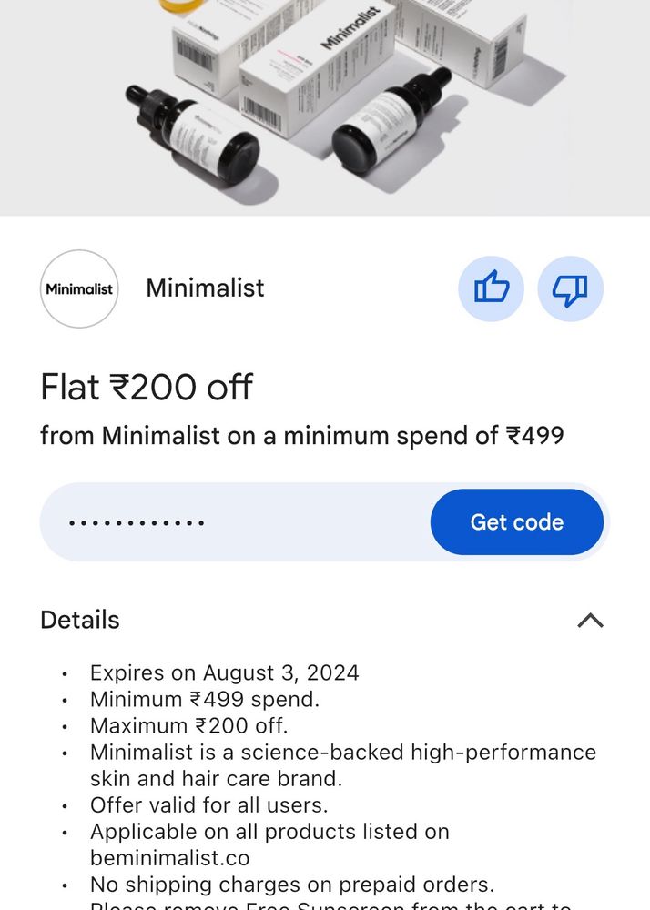 Minimalist 200 Coupon Code