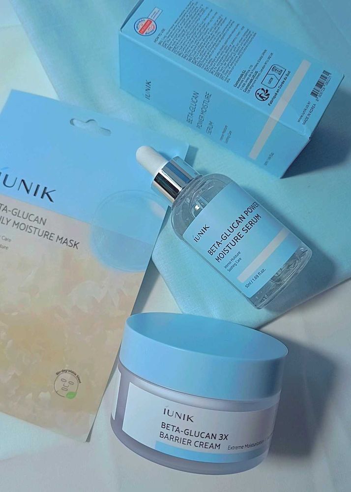 IUNIK beta glucan 3x barrier cream