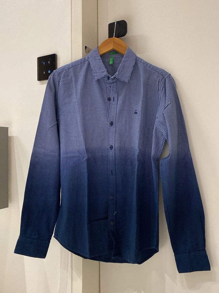 Blue Checkered Shirt