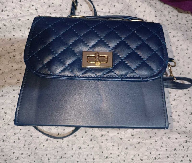 New Sling Bag In Blue