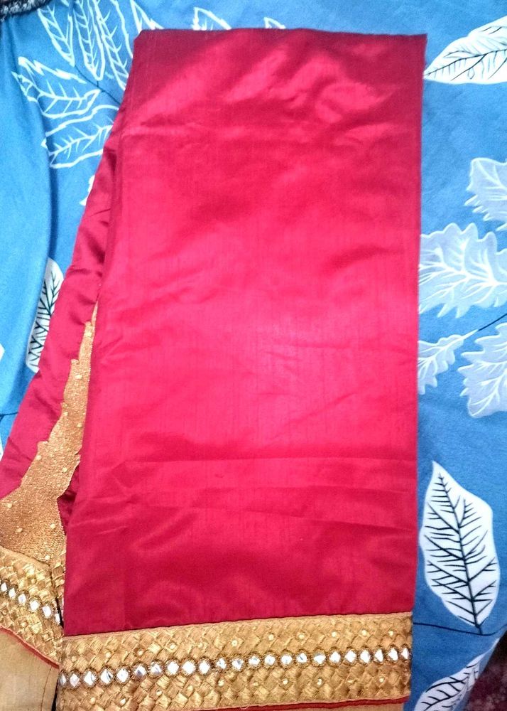 Elegant Ethnic red saree