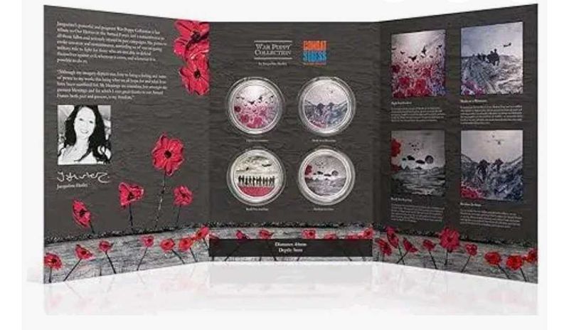 war poppy collection by Jacqueline Hurley