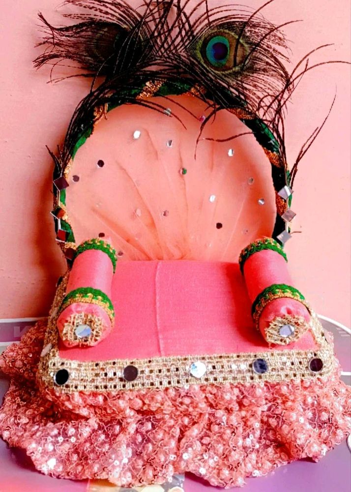 Handmade Krishna Throne