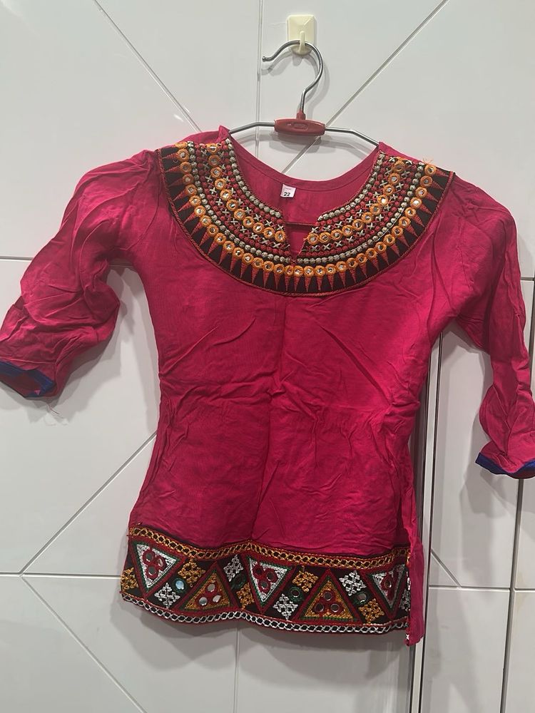 Girls Ethnic Top