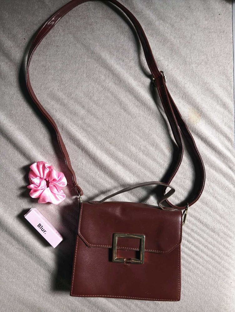 Plain Leather Bag✨