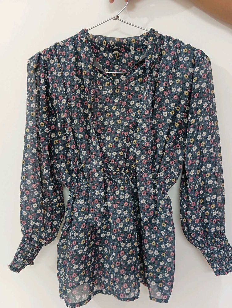 Floral Print Top