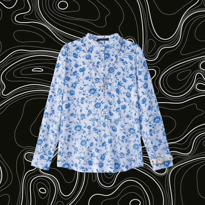 ZARA Floral Print Kurti/Top