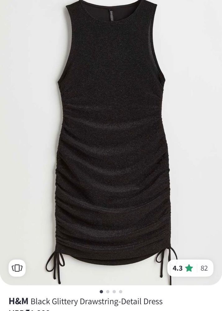 H&amp;M Black Dress