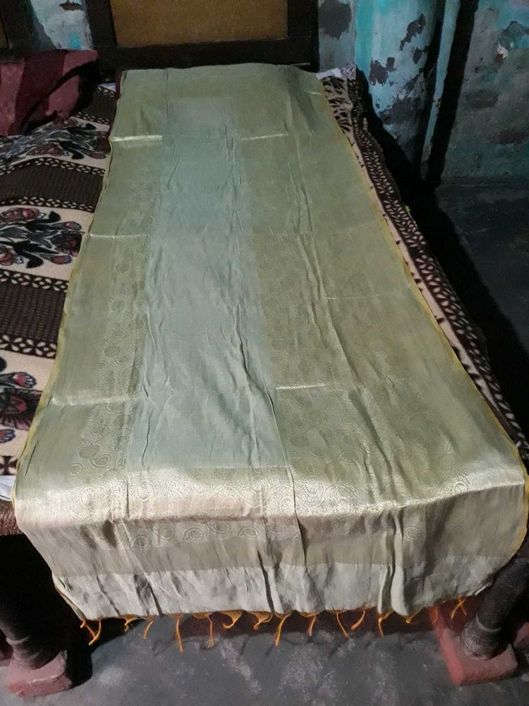 Pista Green Banarsi Dupatta