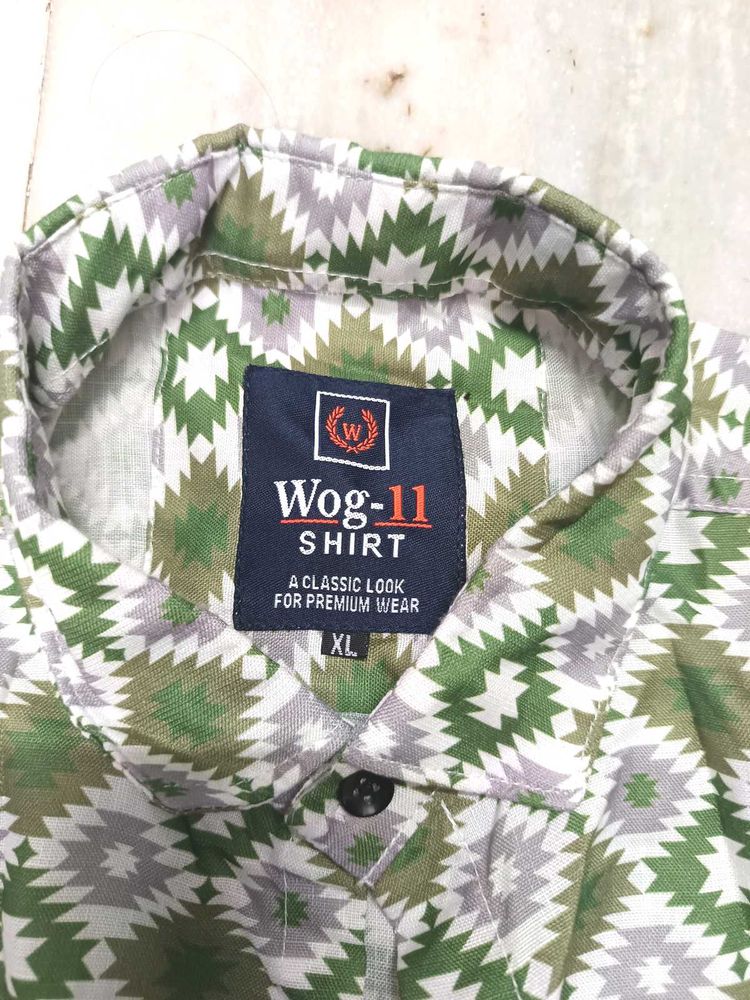 Printed Casual Shirt For Man