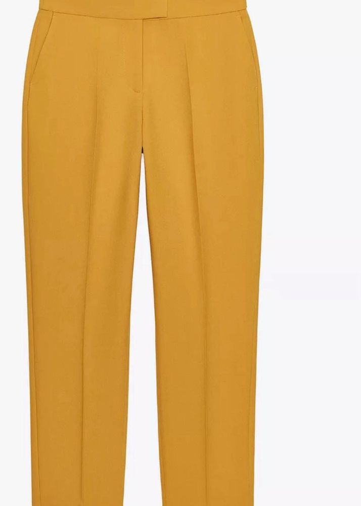 Mustard Yellow Formal Trousers