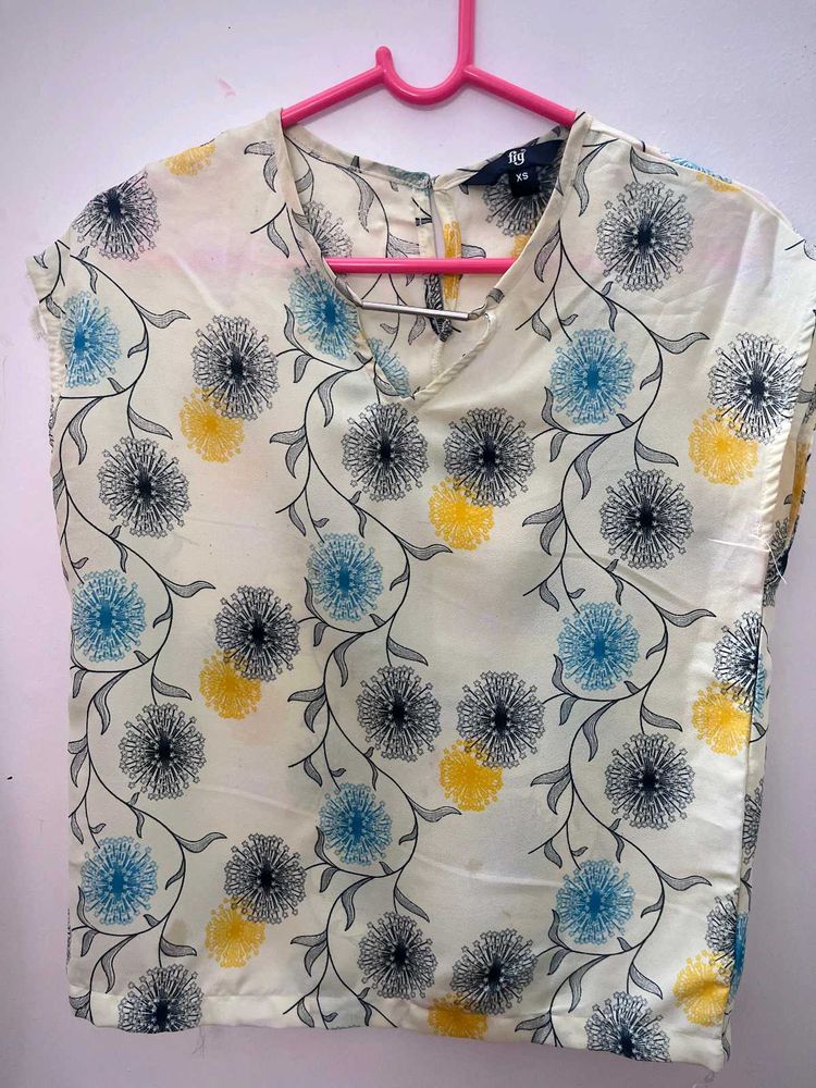 Floral Print Top