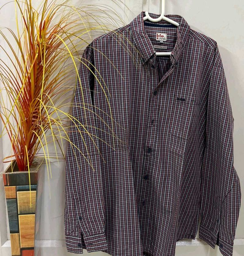Men&#39;s Lee Cooper Checkered Shirt