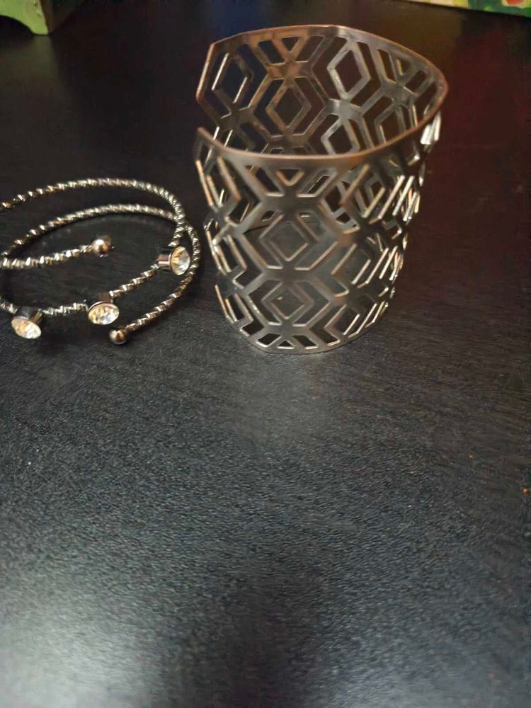 Silver Bangles