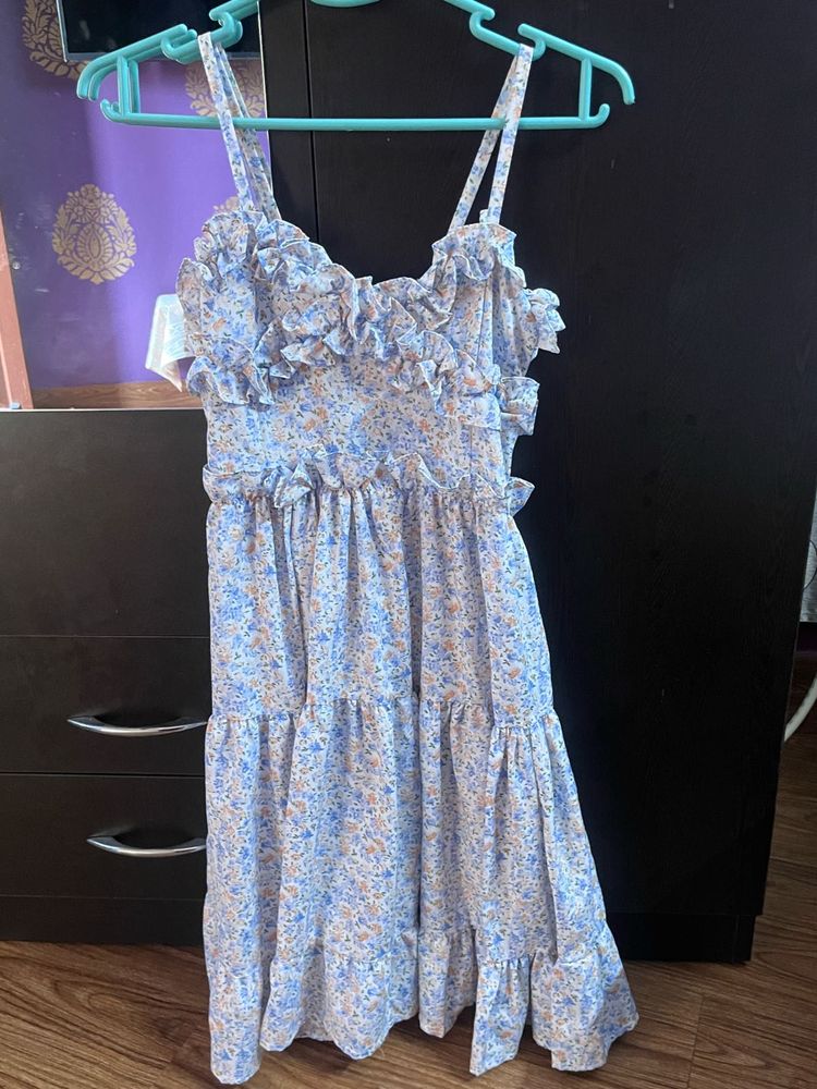 Floral Ruffle Sundress