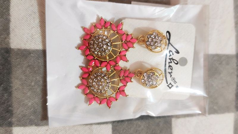 Pink Earrings 😍
