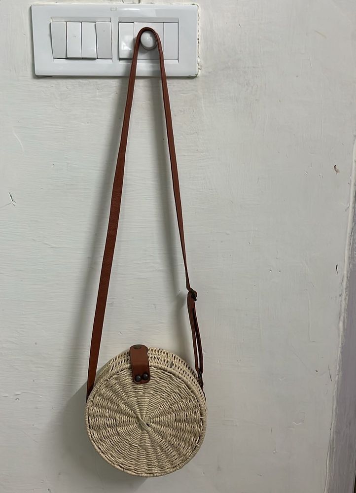 Woven Crossbody Bag