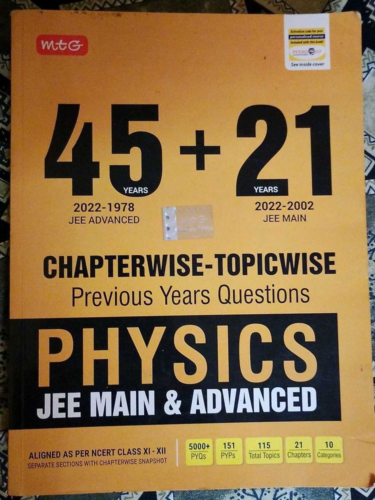 JEE Physics: Chapterwise PYQs