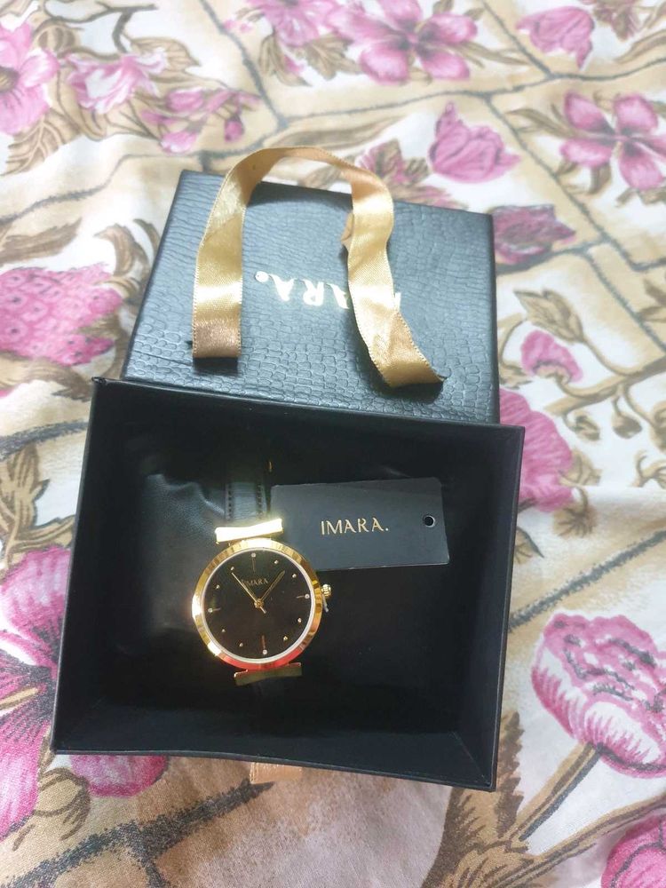 IMARA Gold-Tone Watch