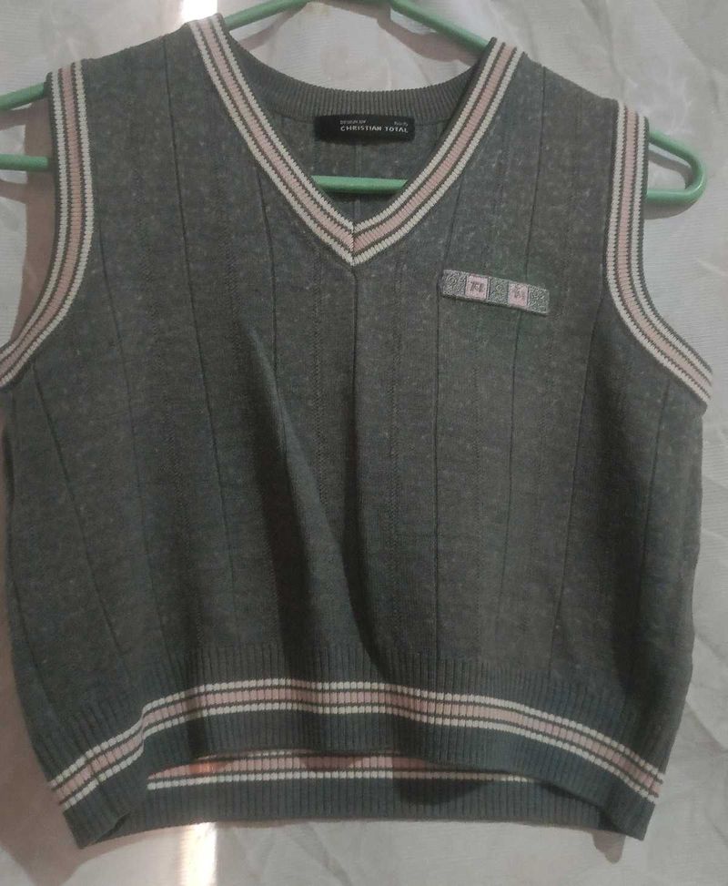 Grey Sweater Vest