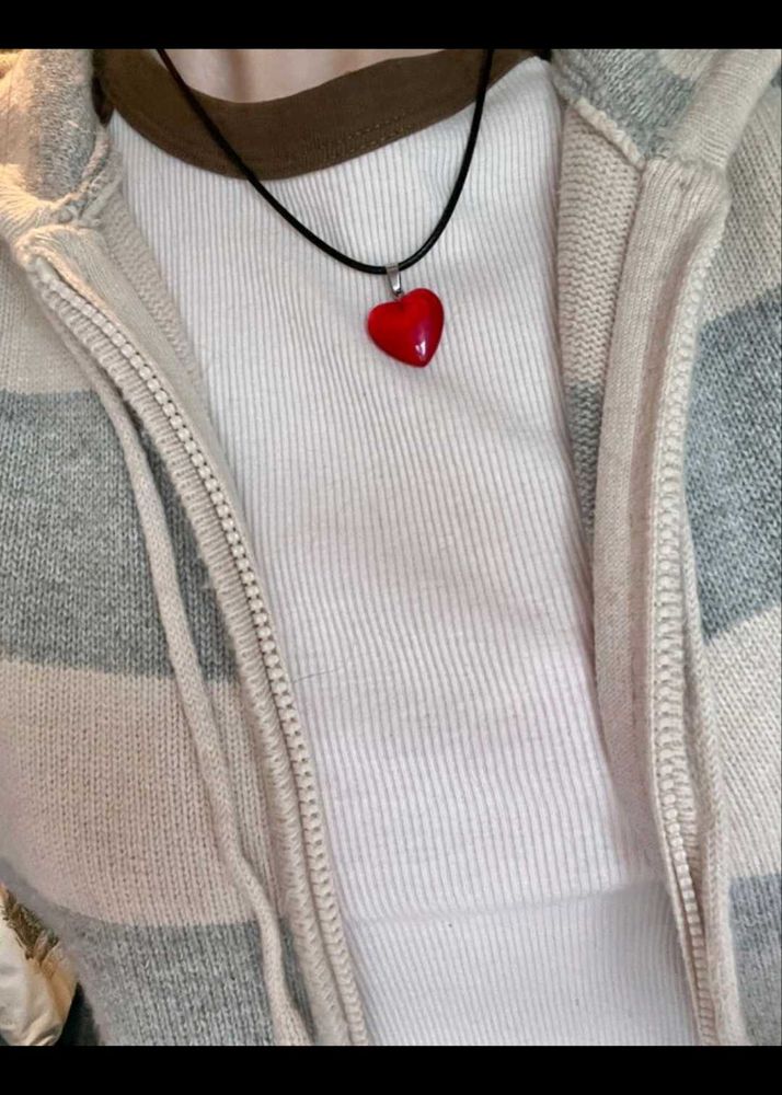 Red Heart Pendant Necklaces
