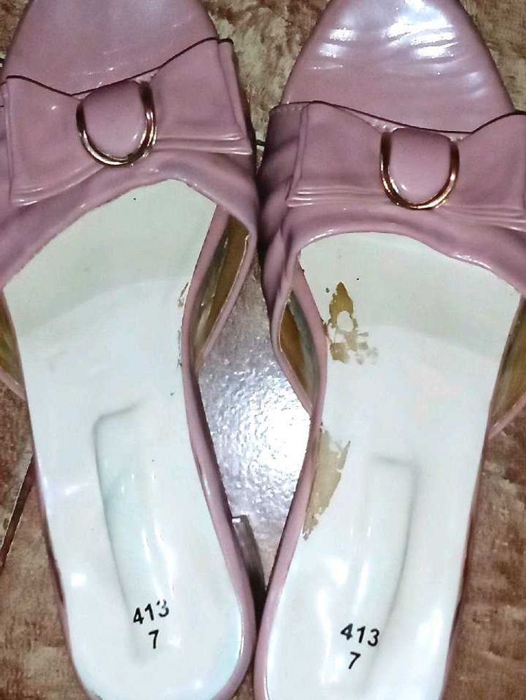 Peach 👡 Bow Flats