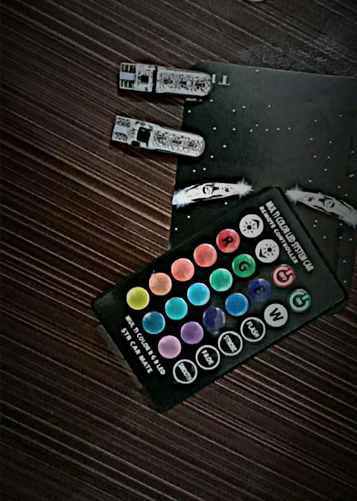 Bike LED Remote Control Multi Colour