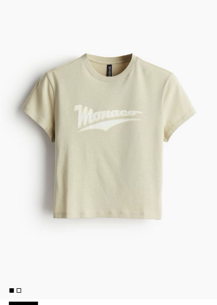 Monaco Graphic Crop Top