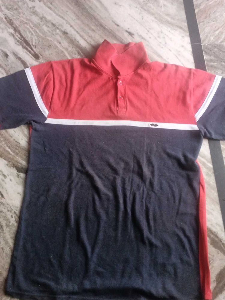 Red &amp; Navy T-Shirt