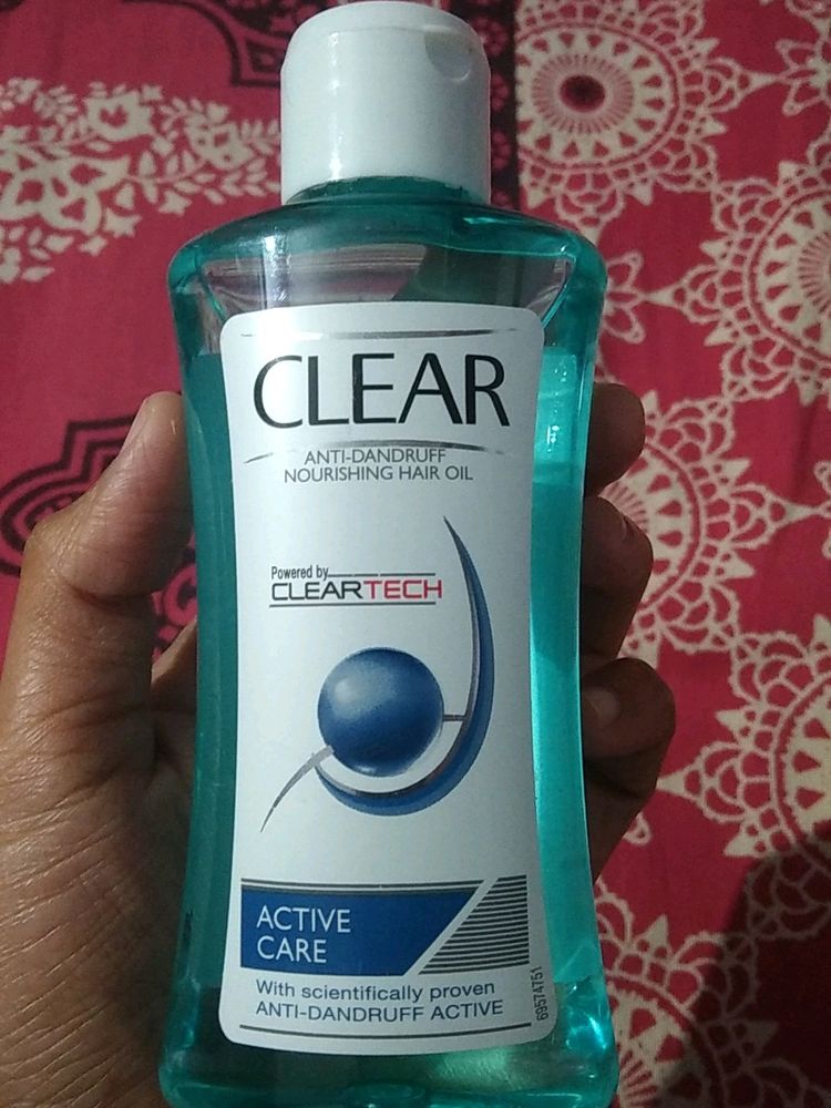 Clear Anti- Dandruff Nourishing Hair Oil