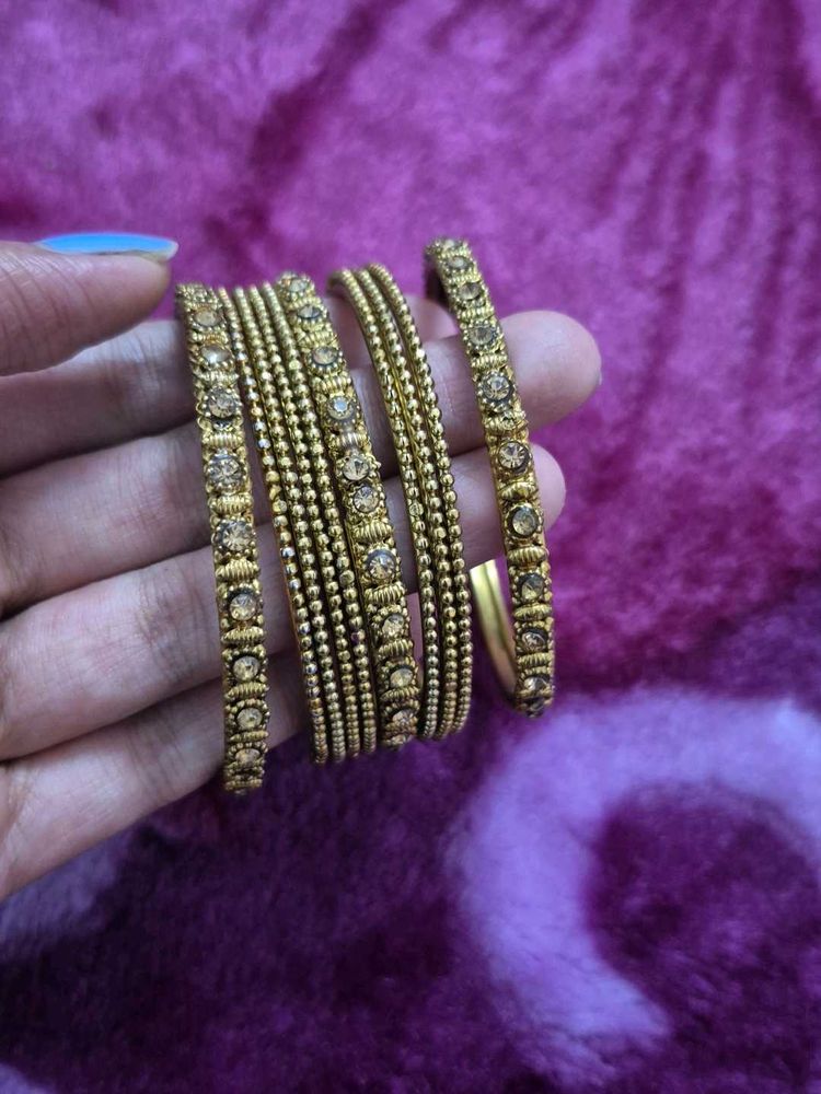 Set of Gold Bangles