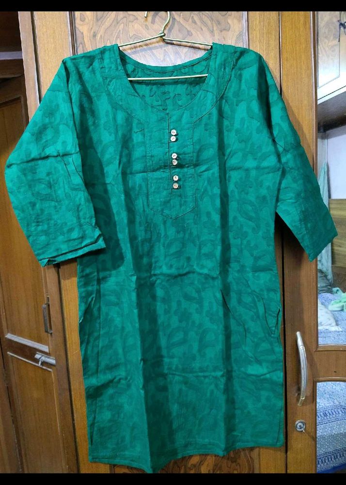 Green Kurta