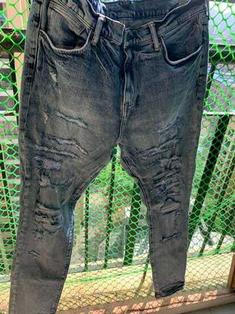 H&amp;M Ripped Denim Jeans