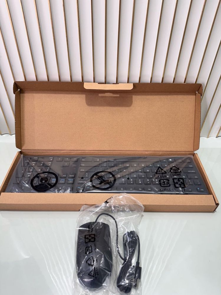 DELL Keyboard Mouse Set Sealed New Wired Computer