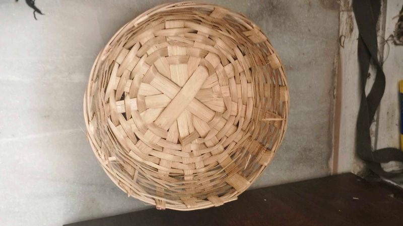 Handwoven Bamboo Basket