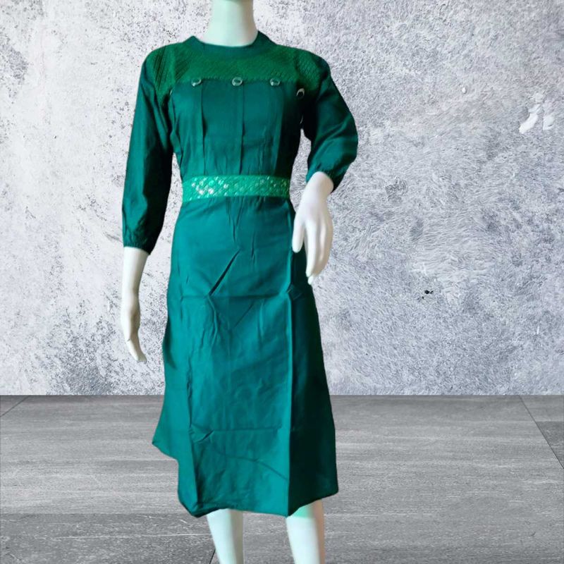 One Piece Pure Cotton With Belt