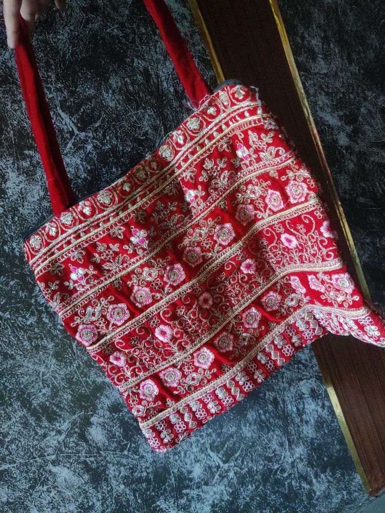 New Arrival Velvet Hand Bag