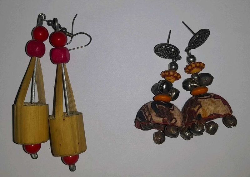 Unique Jhumka-Earring Set