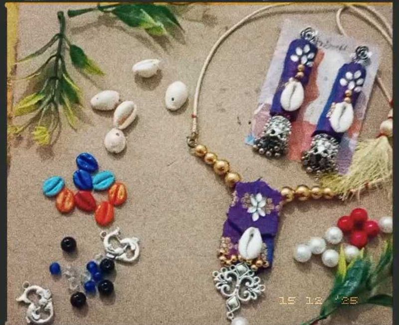 Handmade Necklace &amp; Earring Set