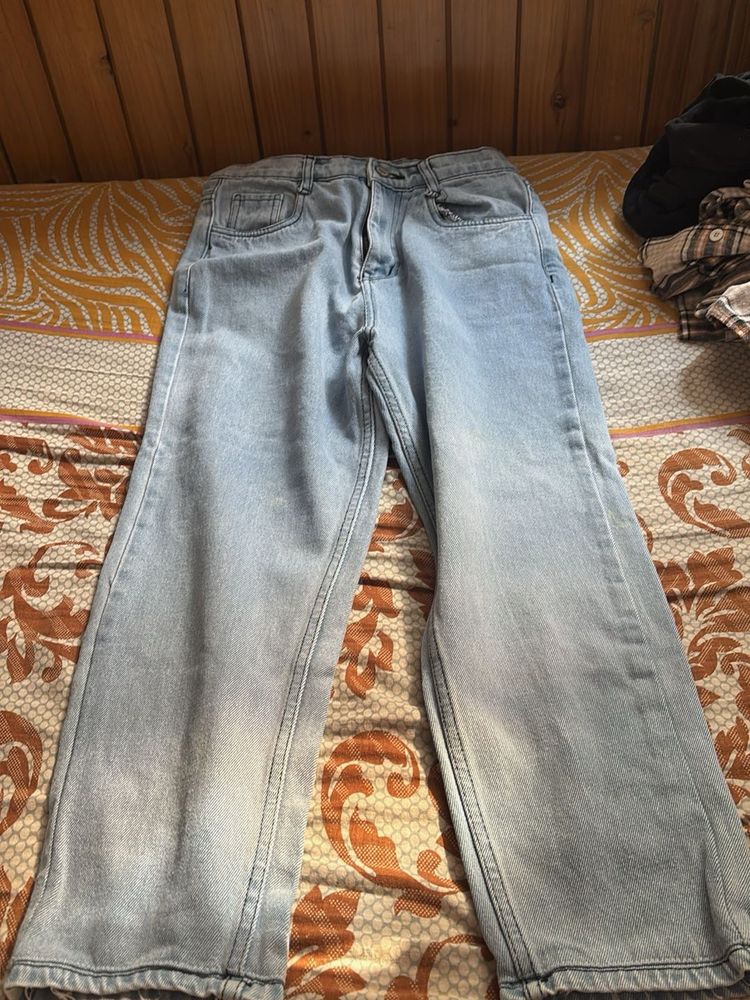 Denim Jeans(brand New) Size: 30(forshort Girl)