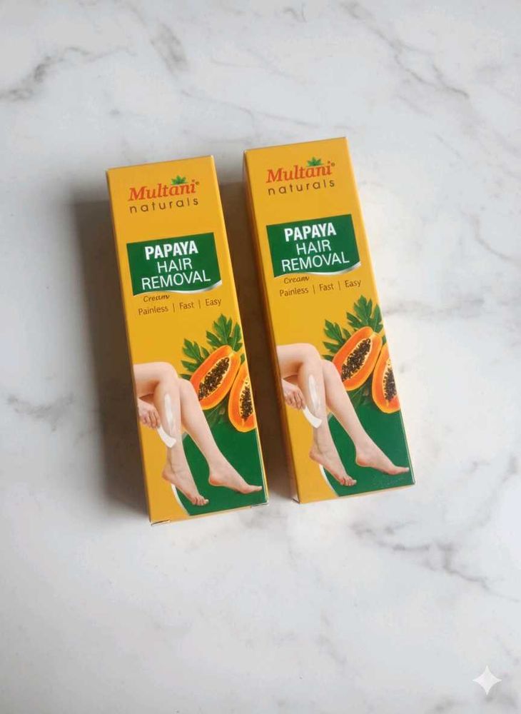 Multani Naturals Papaya Hair Removal Cream