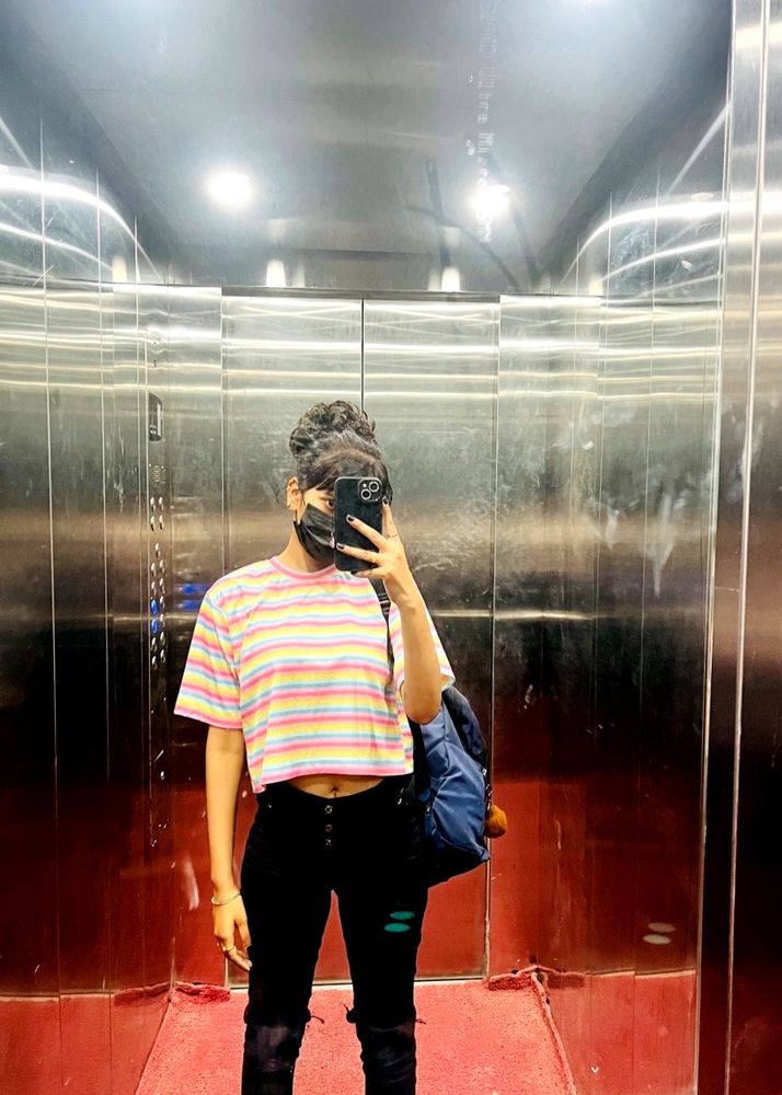 Size - L Crop Top